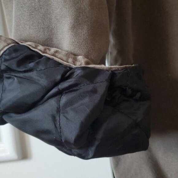 WINDRIVER Taupe Fleece + Quilted Lining Shirt Jacket- Size Large - Picture 9 of 16